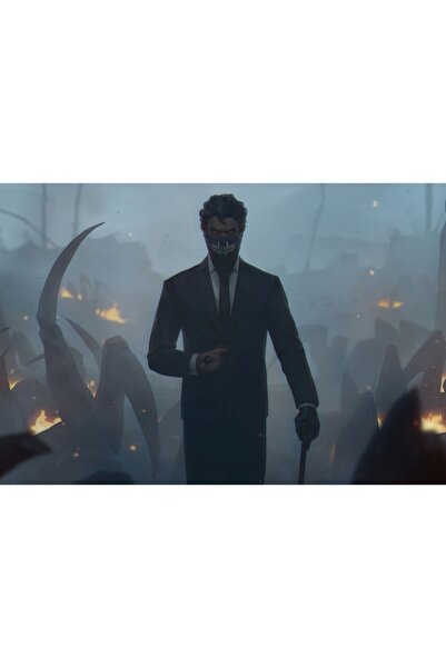 Zumzeria Πίνακας σε καμβά Κακός Άνθρωπος, 80x50εκ., tableou1490,