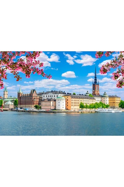 Zumzeria Tablou Canvas Stockholm Landscape, 80x50cm, tabloucanvas1280, ®