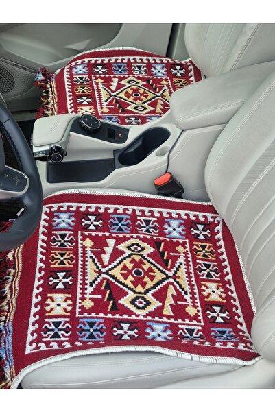 OBAM Oto Koltuk Kılıfı (çift Taraflı )yıkanabilir Araba Takımı Kilim (BORDO R...