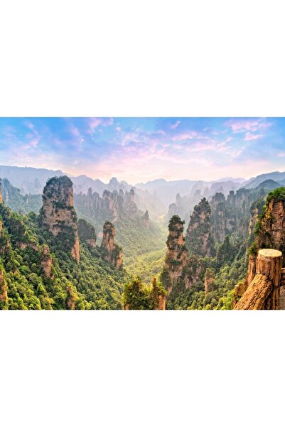 Zumzeria Καμβάς Tablou Γοητευτικός Κρεμασμένος με Βρύα Βραχώδη Όρη, 80x50εκ.,...