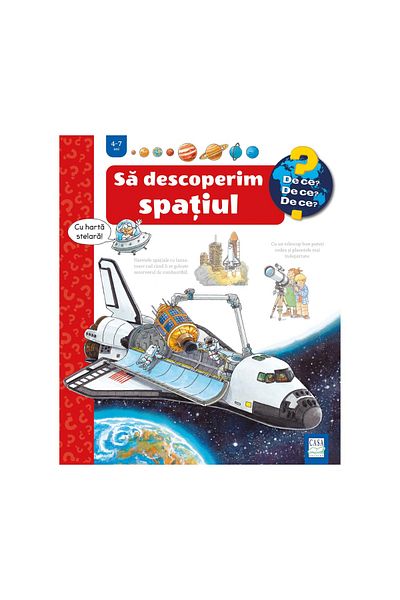 Editura Casa Children's book - Let's discover space