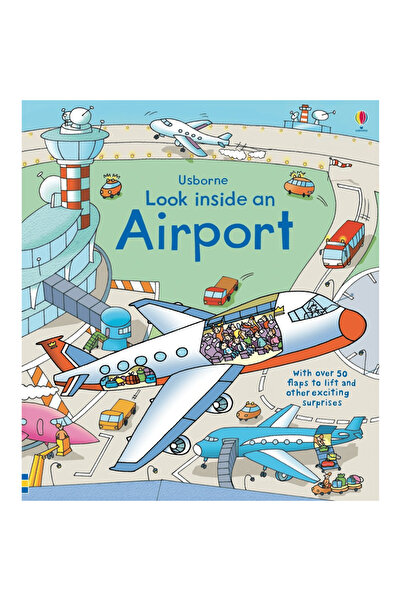 Usborne Carte pentru copii - Look Inside: an Airport