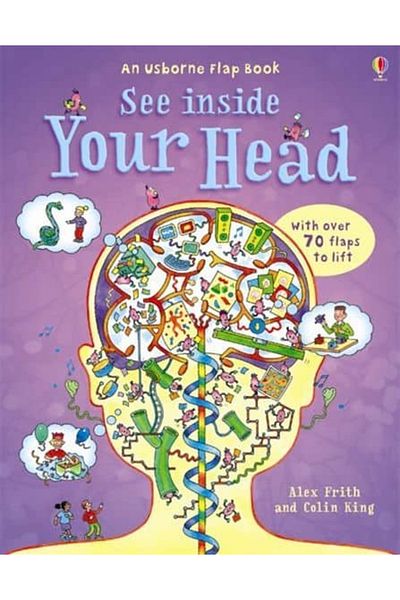 Usborne Children's book, Usborne, See Inside Your Head, 6+ years
