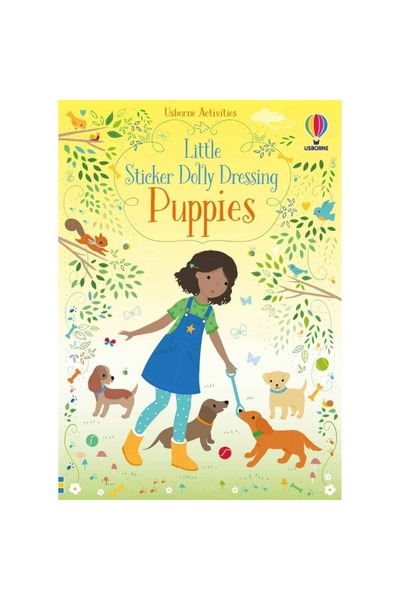 Usborne Sticker book - Sticker Dolly Dressing: Puppies