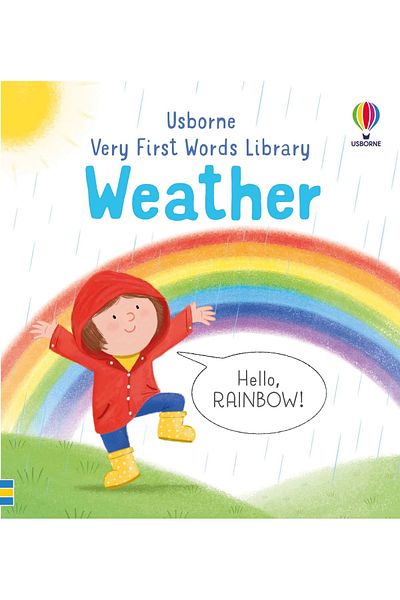 Usborne Children's Book - Very First Words Library: Weather