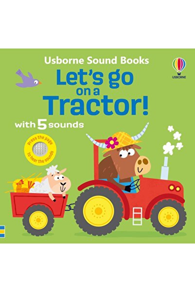 Usborne Carte pentru copii, Usborne, Let's go on a Tractor, 1+ ani