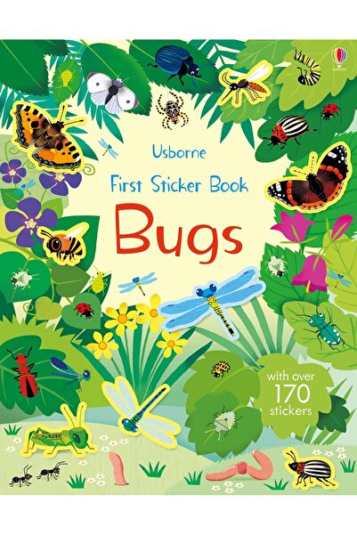 Usborne Prima carte de autocolante: Bugs