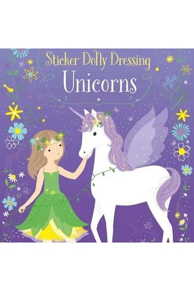 Usborne Little Sticker Dolly Dressing Unicorns
