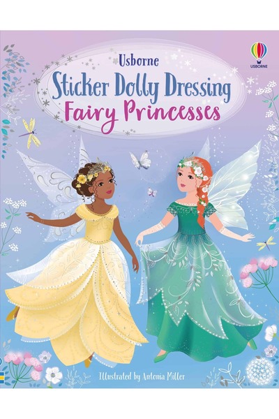 Usborne Autocolant Dolly Dressing Fairy Princesses