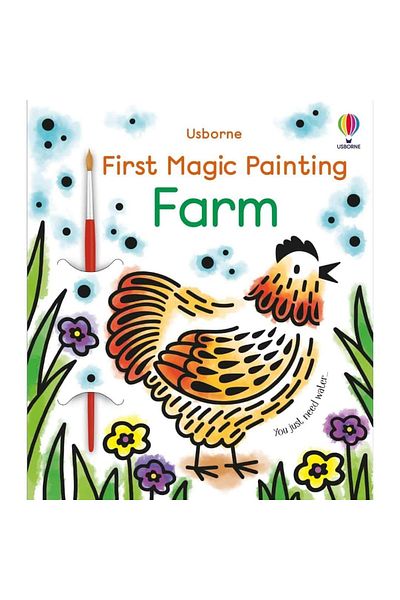 Usborne Water Painting Book, Farm - First Magic Painting Farm