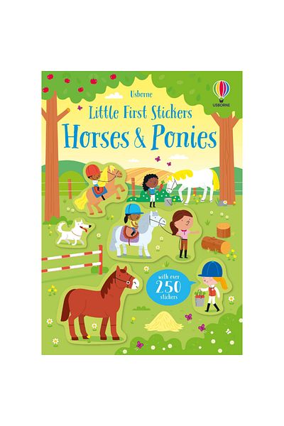 Usborne Carte Cu Stickere - Little First Stickers: Horses & Ponies