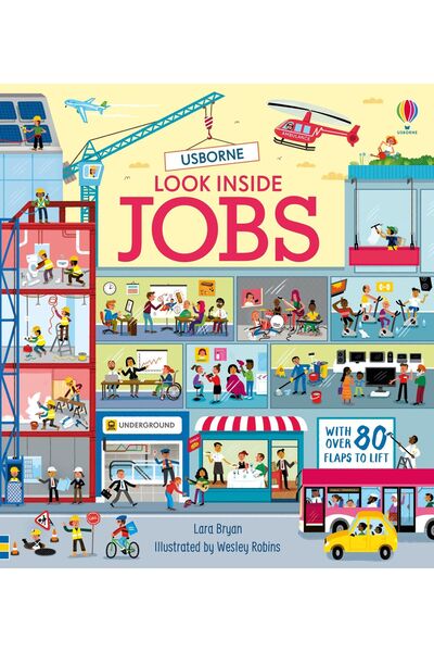 Usborne Carte pentru copii, Usborne, Look Inside Jobs, 5+ ani