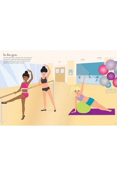 Usborne Children's Book, , Sticker Dolly Dressing Ice Skaters, 5 Years