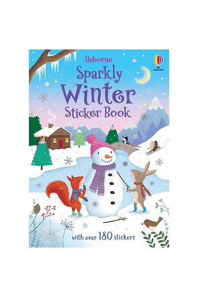 Usborne Children's Book - Sparkly Winter Sticker Book