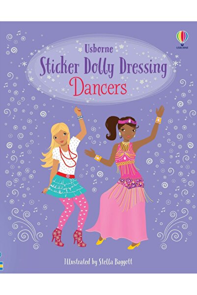 Usborne Carte pentru copii - Sticker Dolly Dressing Dancers