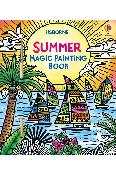 Usborne Children's Book, , Summer Magic Painting Book, 5 Years