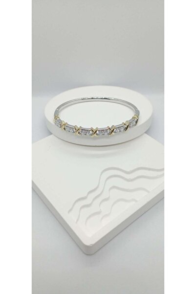 ndjewelry أصفاد مفصلة من الحجر الفضي موديل العلامة التجارية