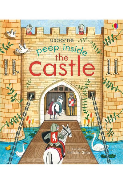 Usborne Children's Book, Peep Inside The Castle, 2 Years
