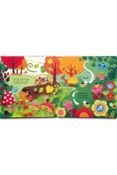 Usborne Carte pentru copii - Woodland Sounds