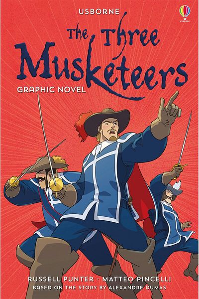 Usborne Carte Pentru Copii - The Three Musketeers Graphic Novel