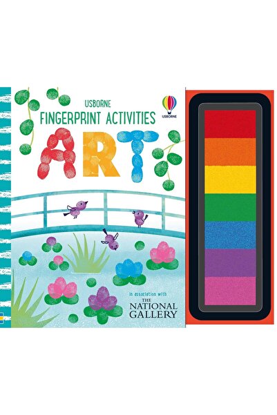 Usborne Carte pentru copii - Fingerprint Activities Art
