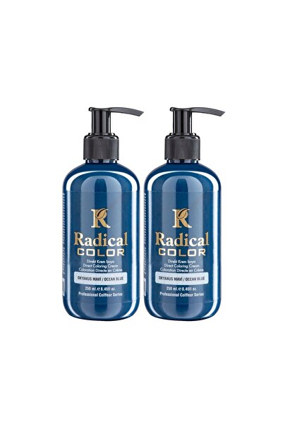 Radical Color Oceanblue Amonyaksız Su Bazlı Saç Boyası 250 ML 2 Adet Okyanus ...