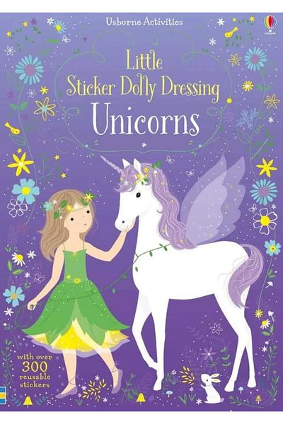 Usborne Little Sticker Dolly Dressing Unicorns