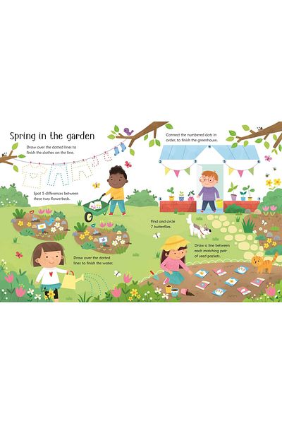 Usborne Wipe-clean Easter Activities