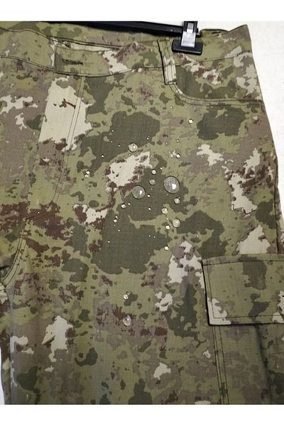 BeyzDenim Καλοκαιρινό καμουφλάζ Υδατοαπωθητικό Παντελόνι Cargo Ripsstop