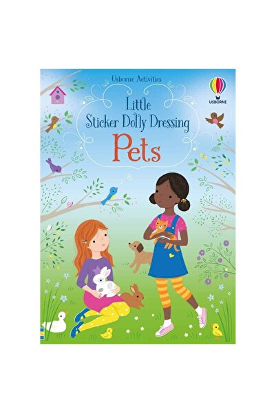Usborne Carte cu animale - Little Sticker Dolly Dressing Pets