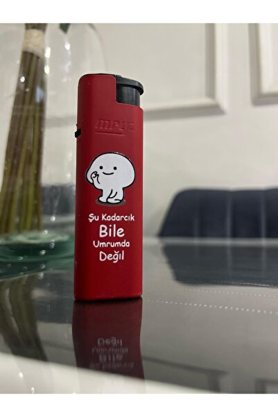 Mry METAL KILIFLI PÜRMÜZLÜ BASKILI ÇAKMAK