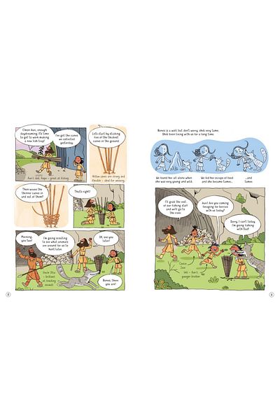 Usborne Children's Book, , 24 Hours In The Stone Age, 7 Years