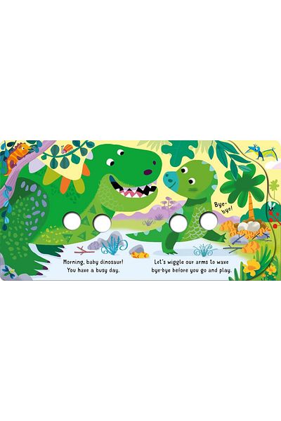 Usborne Children's book, Usborne, Fingerwiggly Dinosaurs, 1+ years