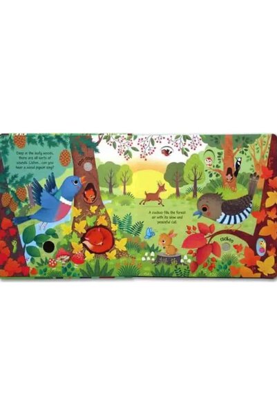 Usborne Carte pentru copii - Woodland Sounds