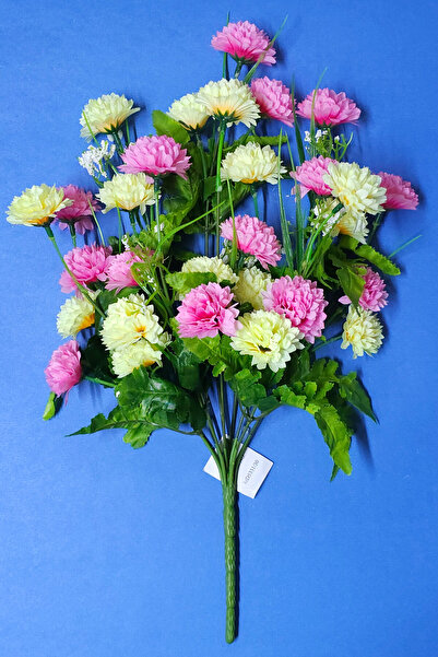 MD Aspiz Flowers باقة أقحوان صناعية فاخرة 9 لو (بدون وعاء) قرنفل جيلدر باقة ا...