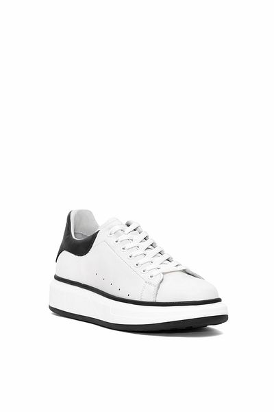 MARCOMEN 152-21028 Men's Genuine Leather Casual Shoes Off White
