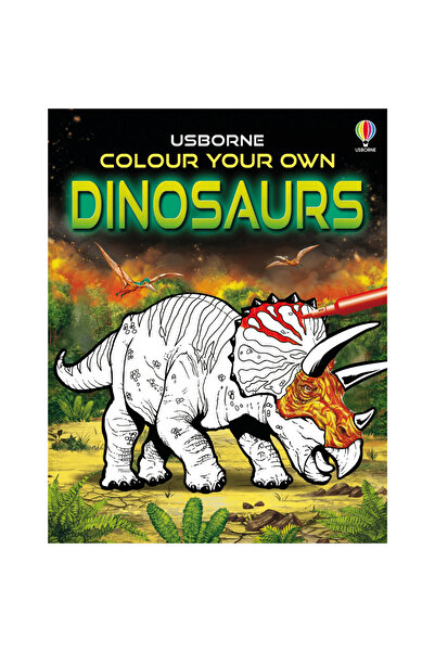 Usborne Colorează-ți propriii dinozauri