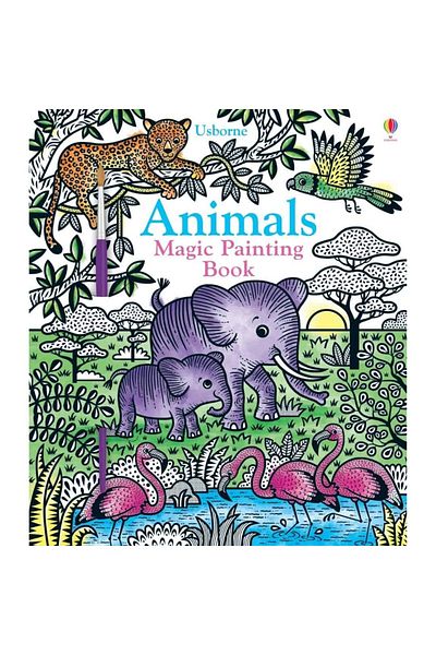 Usborne Water Painting Book –magic Painting Animals