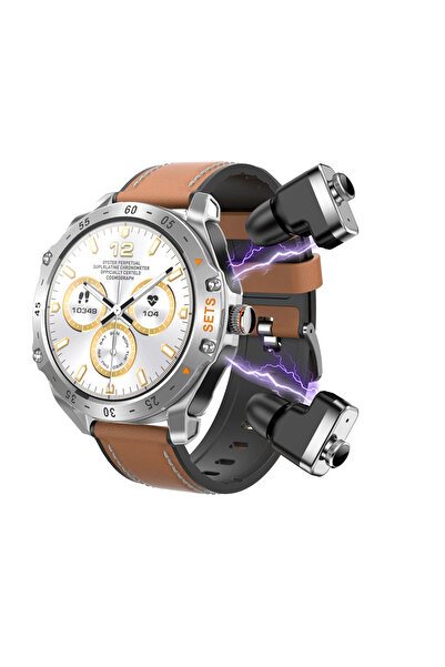 porodo Hype Akıllı Saat, Dahili Kulaklıklı, Bluetooth Arama, 1.52 inç Ekran, ...