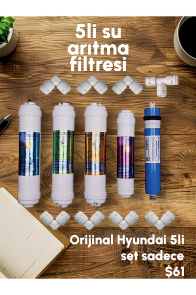Aysunsu Orjinal hyundai filtre takımı