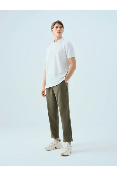 Loft Мъжка тениска Regular Fit бяла Lf2037103