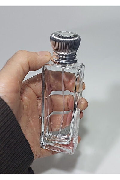 wellLine (1 Adet) Cam yeniden dolabilir Sprey Kolonya Parfüm Şişesi 50 Ml- gü...