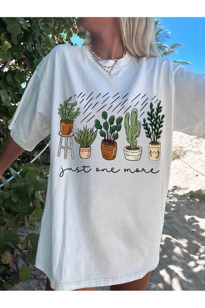 Jose Clothing Tricou imprimat cu mânecă scurtă cu croială supradimensionată