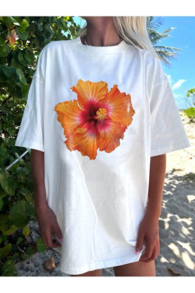 Jose Clothing Tricou imprimat cu mânecă scurtă cu croială supradimensionată