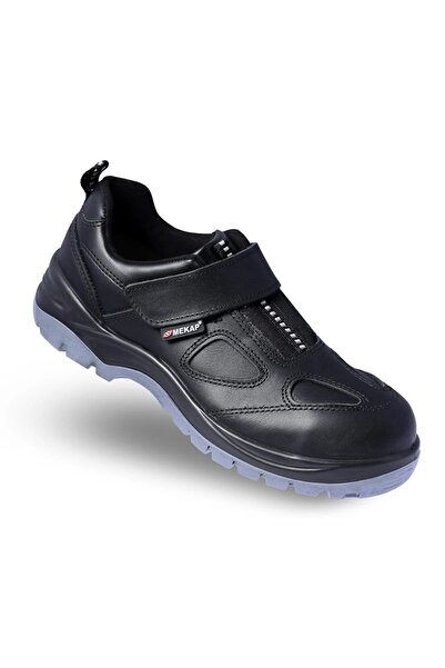 Mekap 155 Policap S2 Kompozit Burun İş Ayakkabısı | Siyah Deri, Hafif ve Daya...