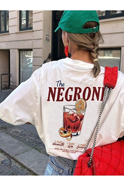 Jose Clothing Tricou imprimat cu mânecă scurtă cu croială supradimensionată