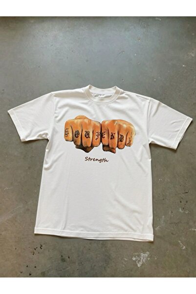 Jose Clothing Tricou imprimat cu mânecă scurtă cu croială supradimensionată