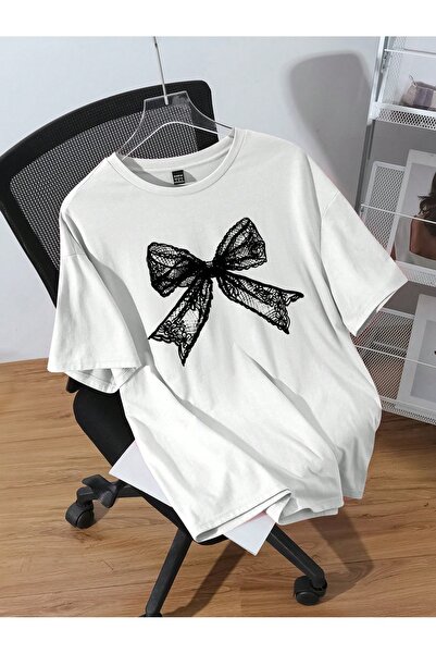 Jose Clothing Tricou imprimat cu mânecă scurtă cu croială supradimensionată