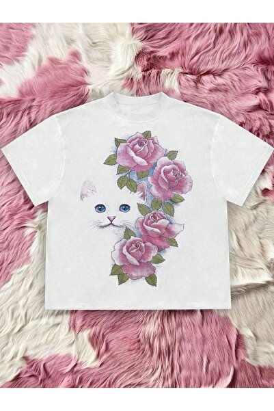 Jose Clothing Тениска с щампа с къс ръкав и къс ръкав