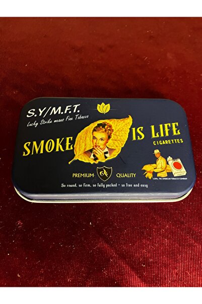 Kaantik Vintage Tasarım Metal Kutu